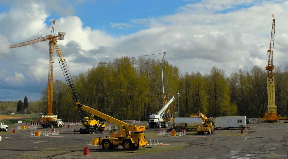 3 Tower Cranes - NCCCO Crane Operator Training